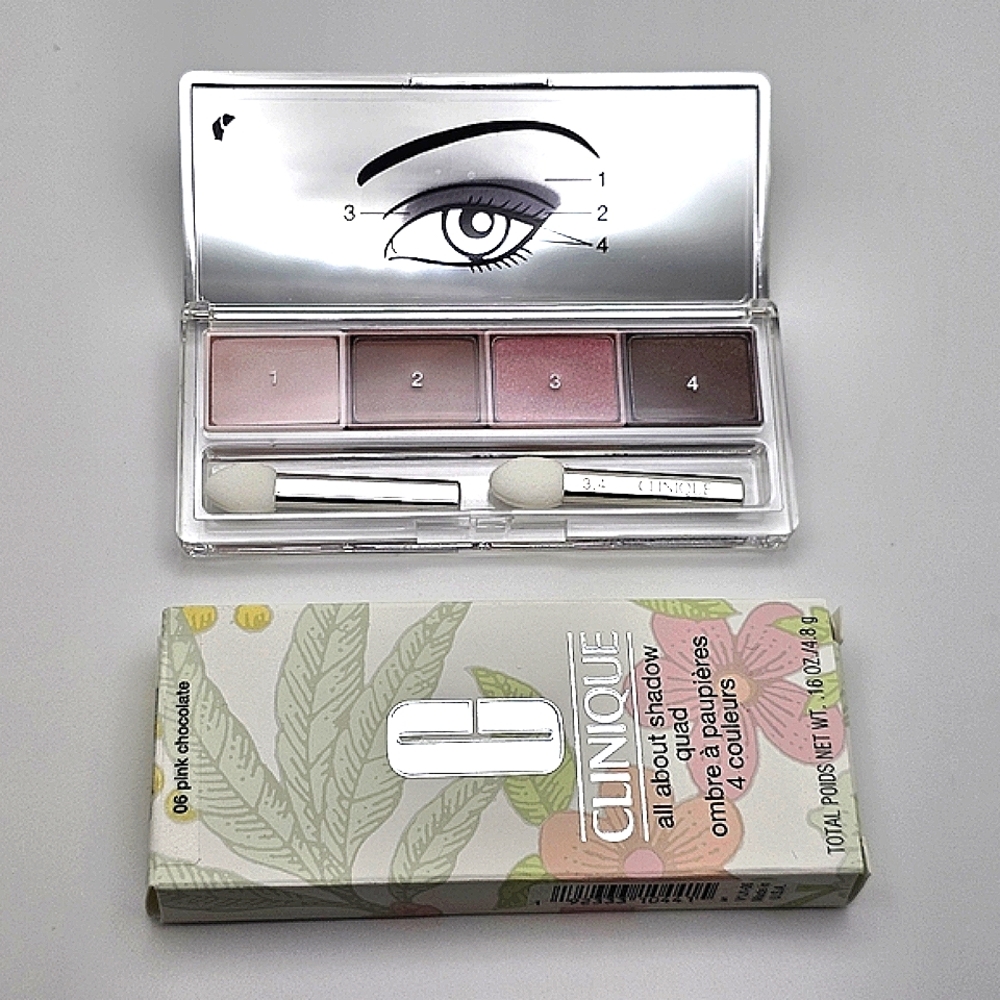 Clinique All About Eyeshadow Quad, Pink Chocolate